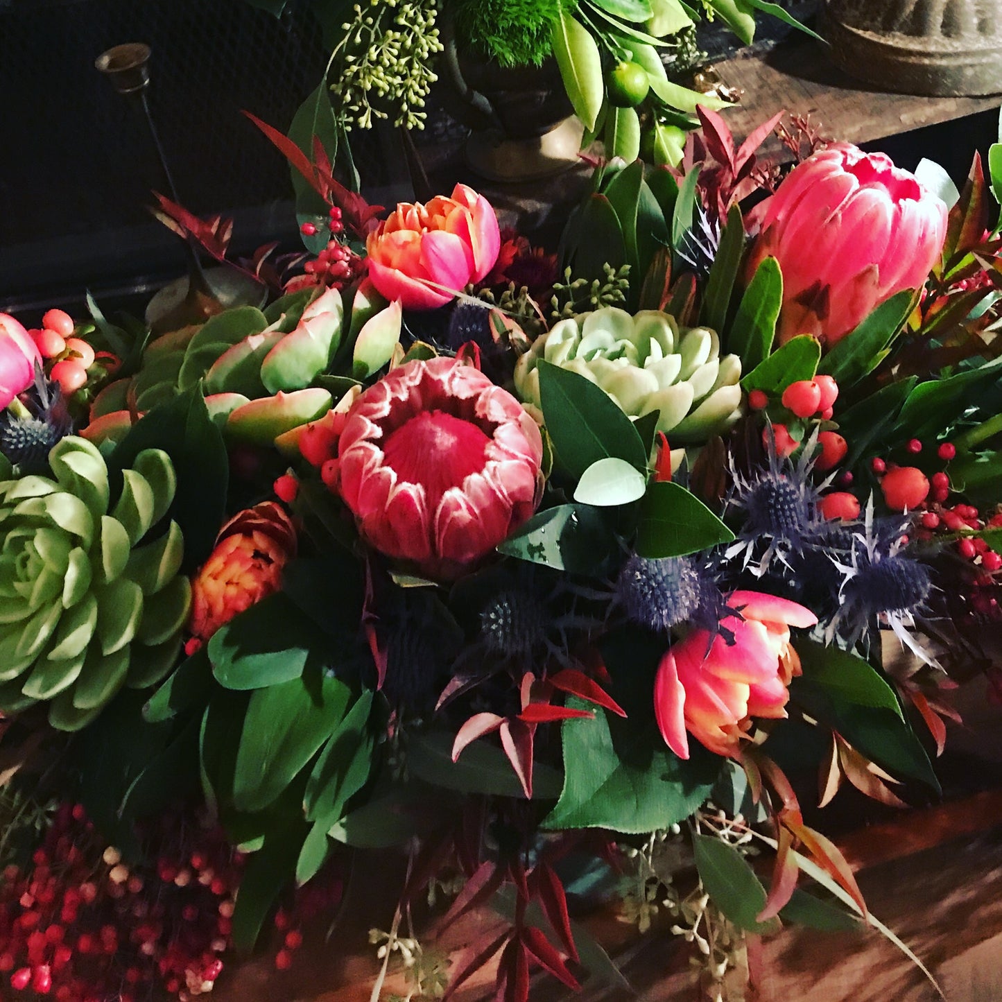 Seasonal Vased Arrangement